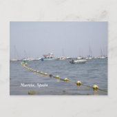 Murcia, Spanje boten in de haven Briefkaart (Voorkant)
