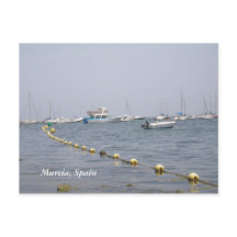 Murcia, Spanje boten in de haven