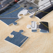 Murcia Spanje boten op het water Legpuzzel (Zijkant)