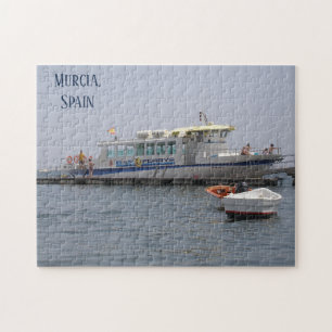 Murcia Spanje ferry op het water Legpuzzel