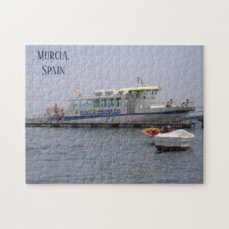 Murcia Spanje ferry op het water Legpuzzel