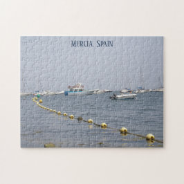 Murcia Spanje jachten op het water Legpuzzel