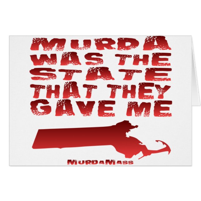 Murda was de staat die ze me gaven (Voorkant Horizontaal)