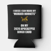 Murder Hornets 2020 Apocalypse Bingo Blikjeskoeler (Achterkant)