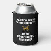 Murder Hornets 2020 Apocalypse Bingo Blikjeskoeler (Blikje Achterkant)
