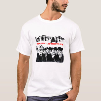 MURDER, KILL, DOOD, MORTUARY (MACABRE) T-SHIRT
