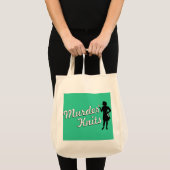 Murder Knits Logo Canvas tas (Voorkant (product))