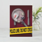 Murder mysterie: verjaardag van de bombardementen kaart (Staand voorkant)