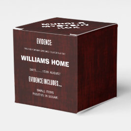 Murder Mystery Bedankdoosjes