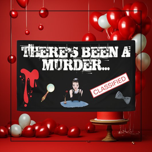 Murder Mystery Birthday Party BLOODY Spandoek