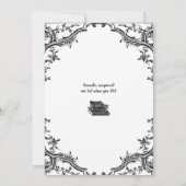 Murder Mystery Dinner Kaart (Achterkant)