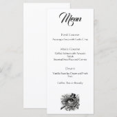 Murder Mystery Dinner Menu (Voorkant / Achterkant)