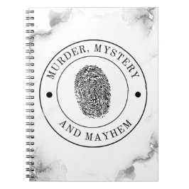 Murder Mystery en Mayhem Notitieboek