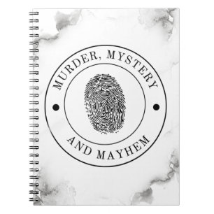 Murder Mystery en Mayhem Notitieboek