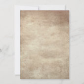 Murder Mystery Mansion Uitnodiging (Achterkant)