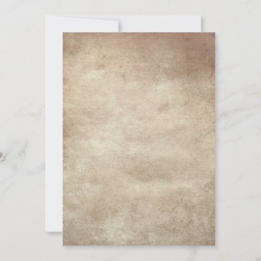 Murder Mystery Mansion Uitnodiging (Achterkant)