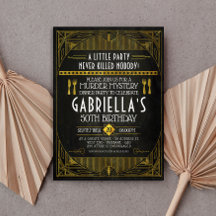 Murder Mystery Party Birthday