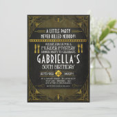 Murder Mystery Party Birthday Kaart (Staand voorkant)