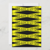 Murder Mystery Party Kaart (Achterkant)