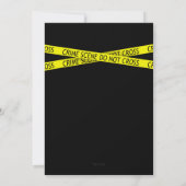 Murder Mystery Party Kaart (Achterkant)