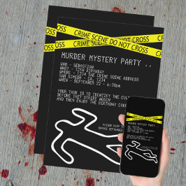 Murder Mystery Party Kaart