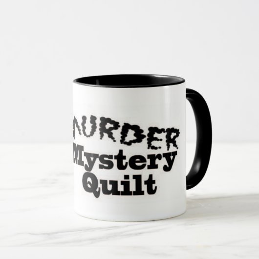 Murder Mystery Quilt mok (Voorkant rechts)