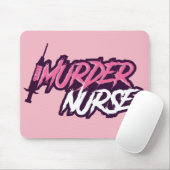 Murder Nurse Mousepad - Roze Muismat (Met muis)