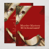 Murder-onderzoek dat het heeft gedaan kaart (Voorkant / Achterkant)