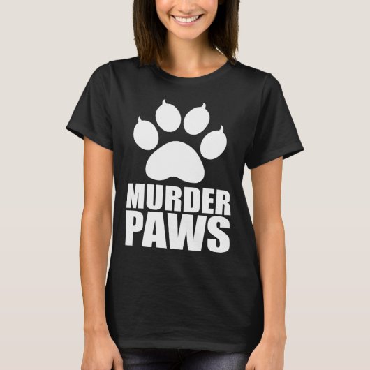 Murder Paws T-shirt (Voorkant)