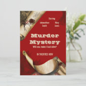 Murder Research film poster jarig Kaart (Staand voorkant)