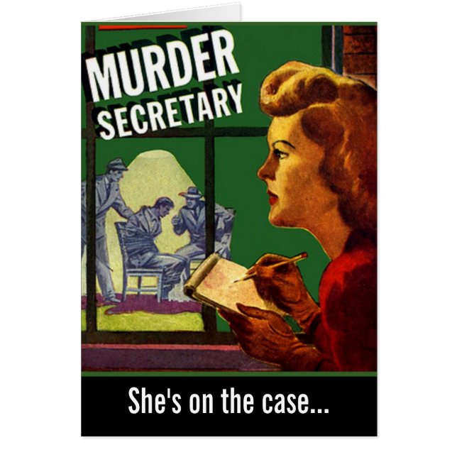 "Murder Secretary" (Voorkant)