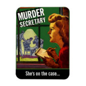 "Murder Secretary" Magneet (Verticaal)