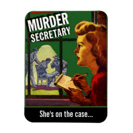 "Murder Secretary" Magneet