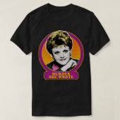Murder She Wrote 80s Retro TV Design T-shirt (Design voorkant)