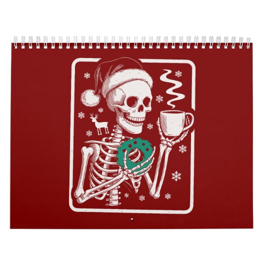 Murder Shows Friends Horror Tee Skeleton Christmas Kalender (Hoes)