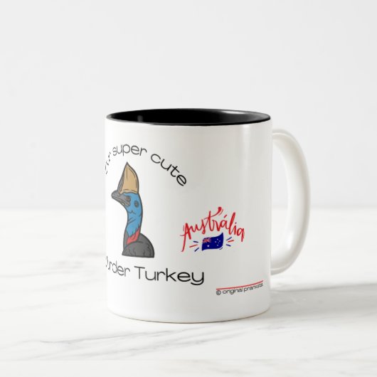 Murder Turkey - 2-tone Mok (Voorkant rechts)