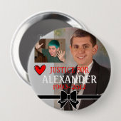 Murder Victim Justice Ronde Button 4,0 Cm (Voorkant /achterkant)