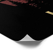 Murder Ze schreef Vintage Poster (Hoek)