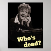 Murder Zij Wrote Poster (Voorkant)