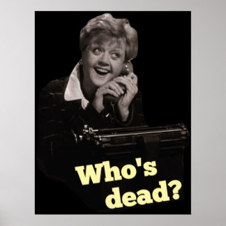 Murder Zij Wrote Poster