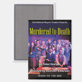 Murdered to Death Poster Magnet (Voorkant / Achterkant)