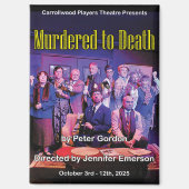Murdered to Death Poster Magnet (Voorkant)