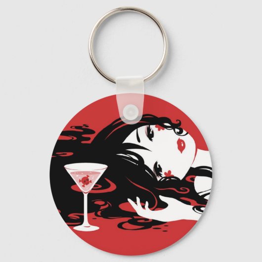 Murderous Martini Sleutelhanger (Voorkant)