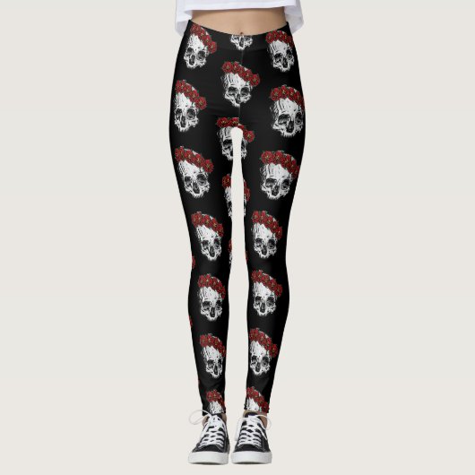 MurderRose Leggings (Voorkant)