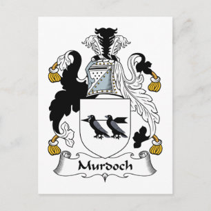 Murdoch Family Crest Briefkaart