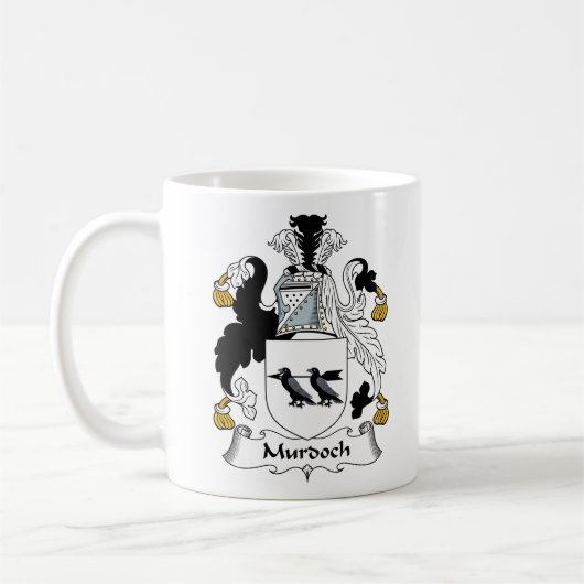 Murdoch Family Crest Koffiemok (Links)