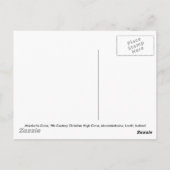 Murdochs 9e-eeuwse Cross, Ierland Briefkaart (Achterkant)