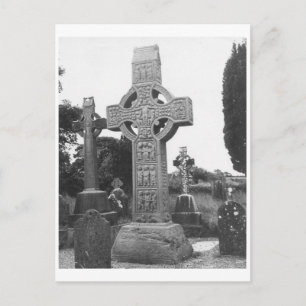 Murdochs 9e-eeuwse Cross, Ierland Briefkaart