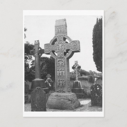 Murdochs 9e-eeuwse Cross, Ierland Briefkaart (Voorkant)