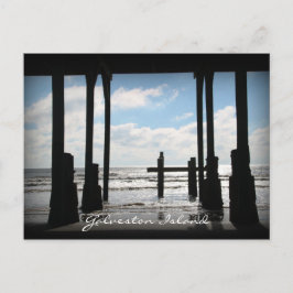 Murdoch's Pier Galveston Island Briefkaart